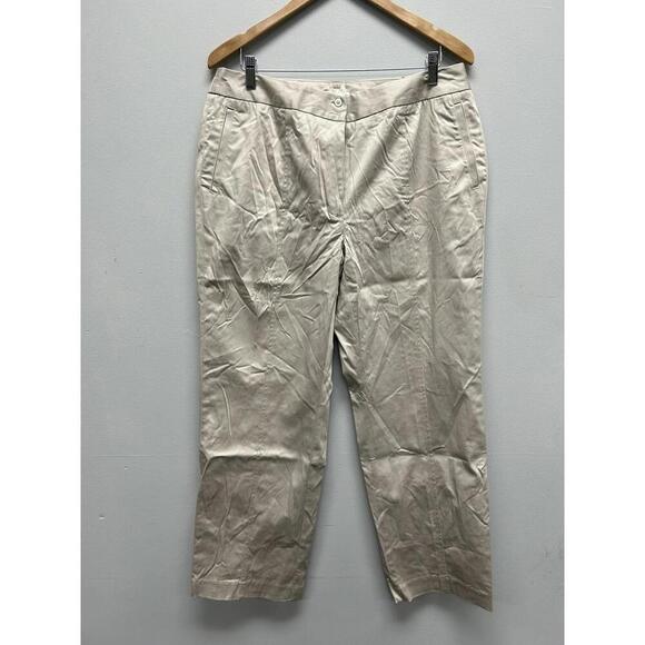 LizGolf Pants - LizGolf Women's Casual Beige Pants